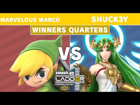 smash.gg Ladder Day 4 - Marvelous Marco (Toon Link) Vs. Shuck3y (Palutena) - Winners Quarters