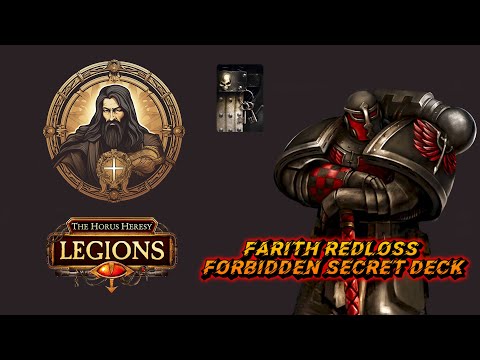 Farith Redloss Forbidden Secret Deck || The Horus Heresy Legions