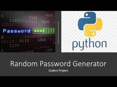 Random Password Generator Using Python Part 3