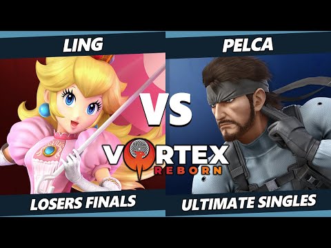 Vortex Legends 3 Losers Finals - Ling (Peach) Vs. Pelca (Snake) SSBU Ultimate Tournament