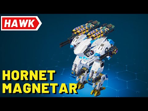 Hawk with Hornet and Magnetar - War Robots Gameplay