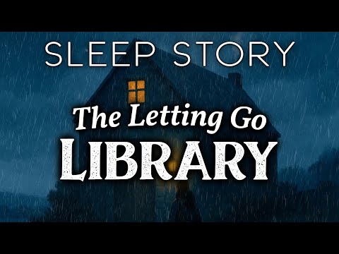 A Rainy Night in the Library of Letting Go: A Peaceful Bedtime Story