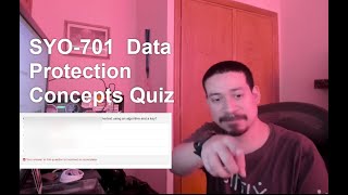 SY0-701 Exam - Data Protection Concepts Quiz