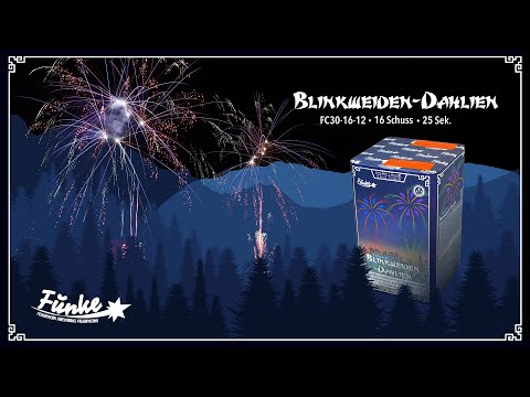 Cakebox 16Sh 30mm - "Blinkweiden-Dahlien" [Batch 2020]