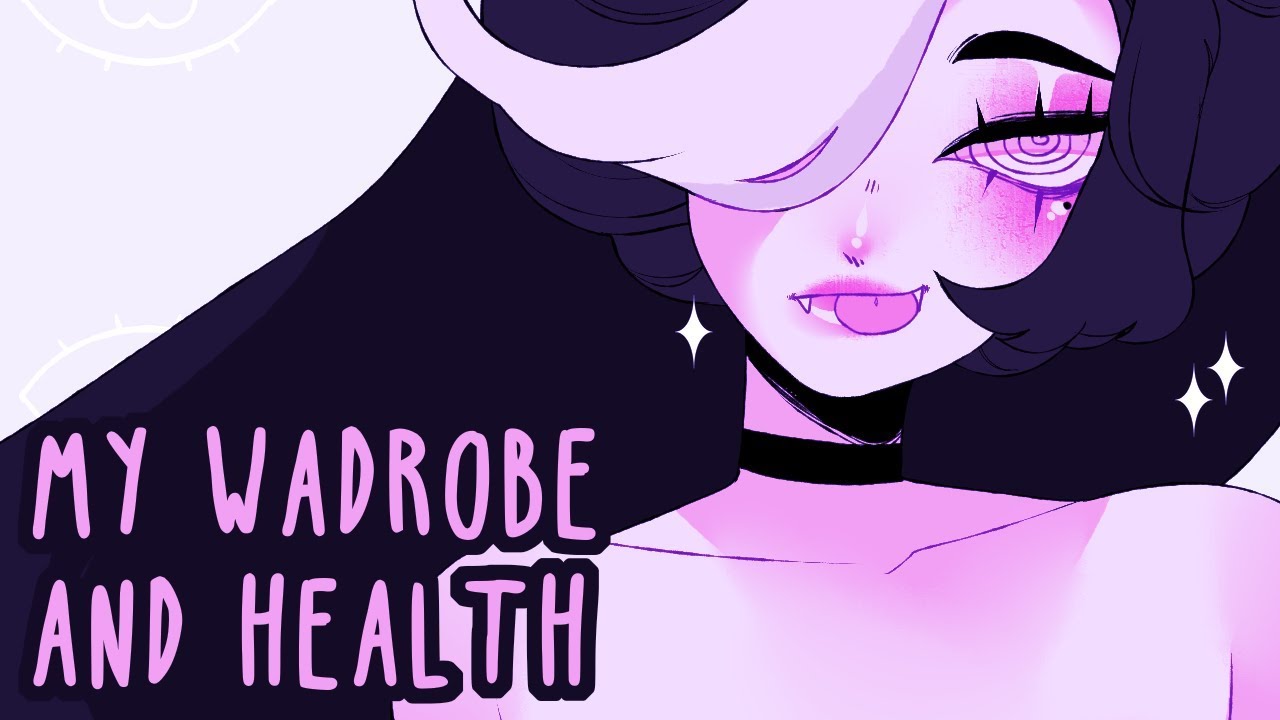 my wadrobe in relation to my mental health (speedpaint)