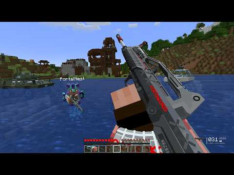 Villagers Hired Us to Destroy the Pillager Base Using Tanks and Missiles! 💣🚁