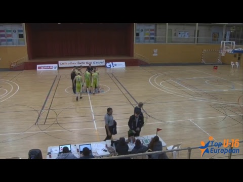 ARVIDAS SABONIS vs ALBA FEHÉRVÁR- TOP European U16 2018