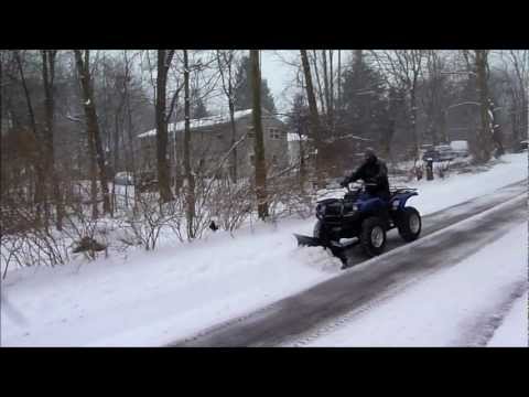 QuadBoss Pile Driver ATV Snow Plow