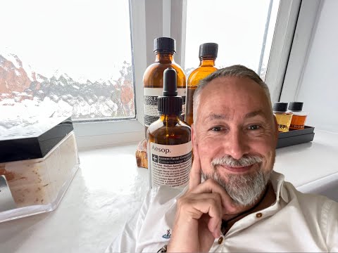 Produtos de cuidados da pele Aesop para homens?