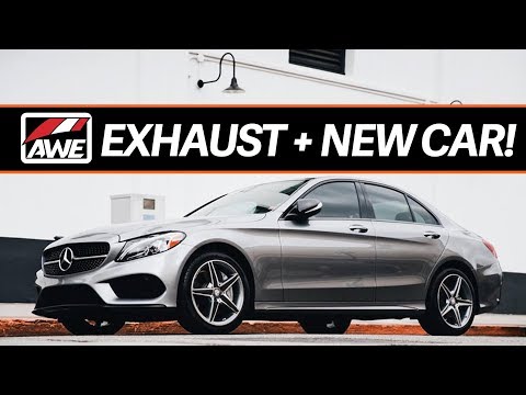 AWE Touring Edition Exhaust for the W205 C300