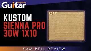 Video thumbnail for Kustom Sienna Pro 30W 1x10 | Review | Sam Bell by Guitar Interactive Magazine
