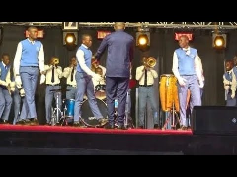 THE SENENDE BOYS CHOIR PERFOMING 'SANSA YA PAPIER' AT THE STATE CONCERT 2024.