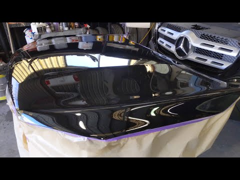 Polishing Black Paint Like Glass: X250 Mercedes Benz