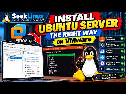 Install Ubuntu Server on VMware - SeekLinux