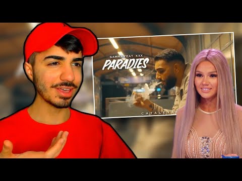 DIESE SHIRIN DAVID LINE 😨 SAMRA FEAT. XXX - PARADIES REACTION