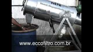 preview picture of video 'Ecco Filtro - Galvanizado + Princípio na Fazenda Braúna - Efuente do Depolpador.'