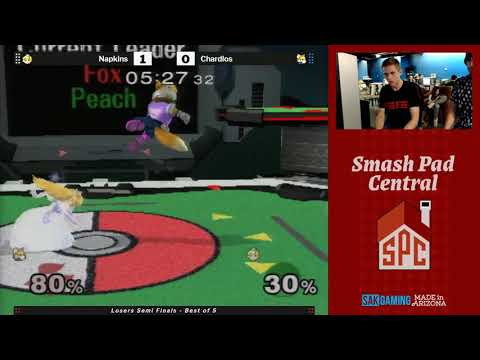 SPC 127 Losers Semis - Napkins (Peach) vs Chardlos (Fox)