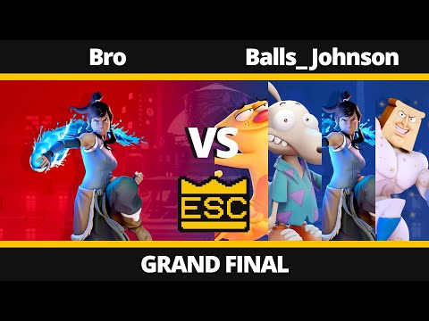 NASB @ ESC 12 Grand Final - Bro (Korra) Vs. Balls_Johnson (Rocko, CatDog, Powdered Toastman, Korra)