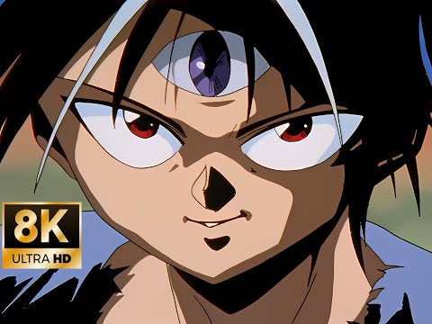 Hiei vs Bui 8K - Yu Yu Hakusho Episode 58 Full