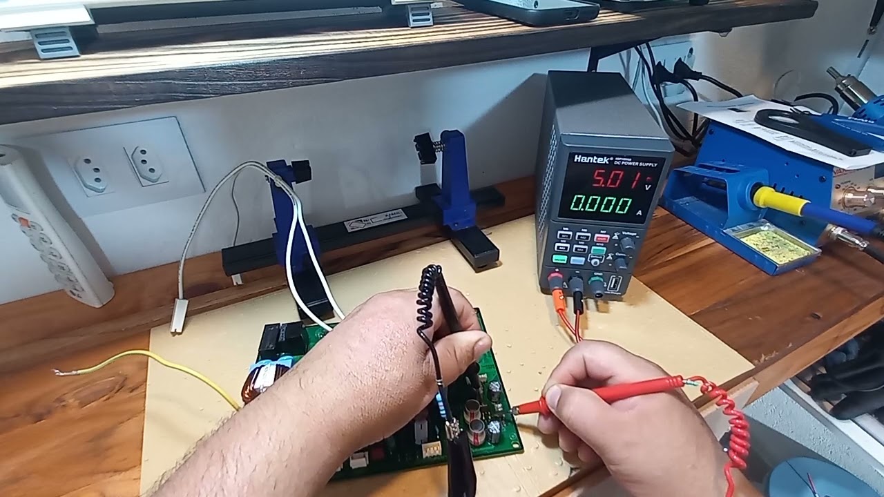 como localizar componente em curto ou fuga