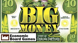 Big Money: Run-through: Economic Board Games