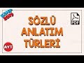 Sözlü Anlatım Türleri | AYT Edebiyat