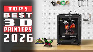 Top 5 BEST 3D Printers For 2026 | For Beginners to Experts