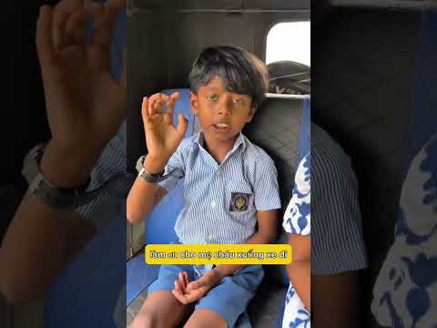 Người mẹ buồn nôn trên xe 🥺