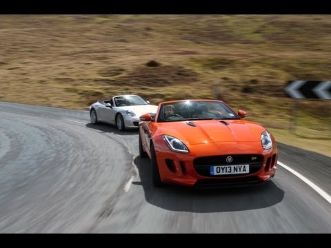 Jaguar F-type vs Porsche 911 - autocar.co.uk