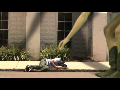 the making of Black Cloud - #2 giant girl eats homeless man