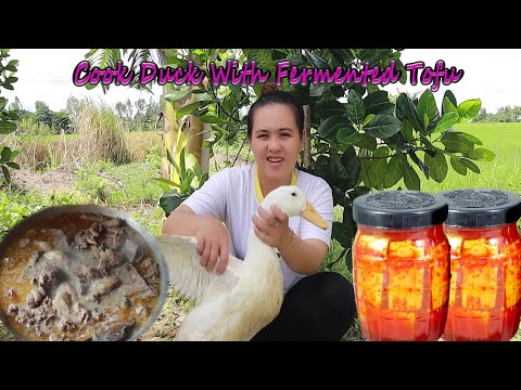 Amazing cooking skills | Cooking duck with fermented tofu recipe
