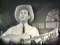 Hank Williams' Last Televised Appearance
