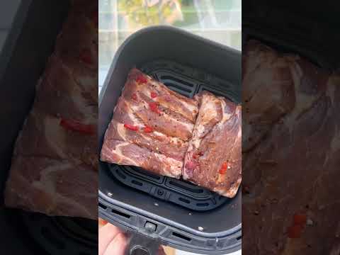 Will It Air Fry: RIBS?! #shorts