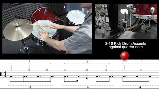 Building Polymetric Grooves Using 3/16 Kick Drum