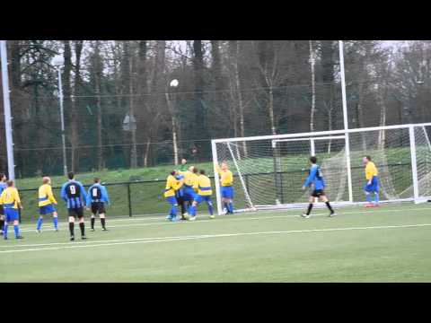 Aquinas FC/Seniors/Corner/Shot hits the bar