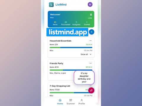 ListMind - AI Voice & Scan