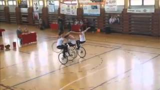 These bikers take balance to a whole new level!