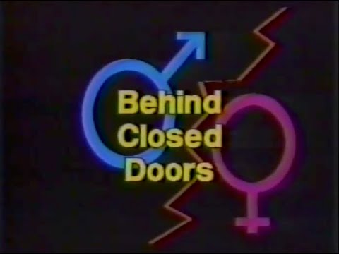 behind closed doors - vintage domestic violence canadian documentary (vhs, 1993)