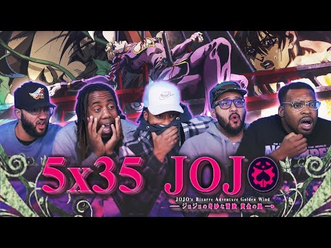 DAMN NARANCIA WENT OUT BAD!  JJBA Golden Experience Ep 35 Reaction