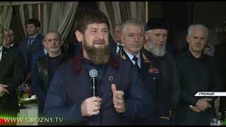 Рамзан Кадыров дал торжественный новогодний приём в Гранд-Холле «Firdaws»