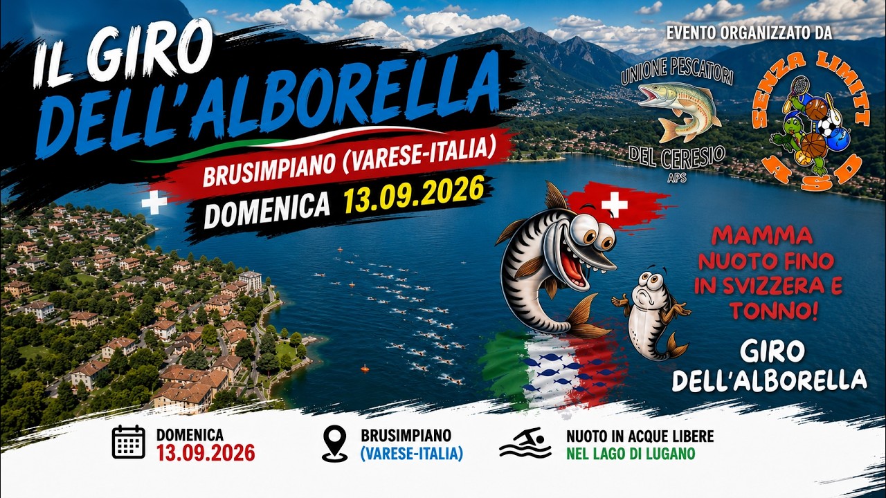 Open Water Swimming – Presentazione del 3° Giro dell'Alborella