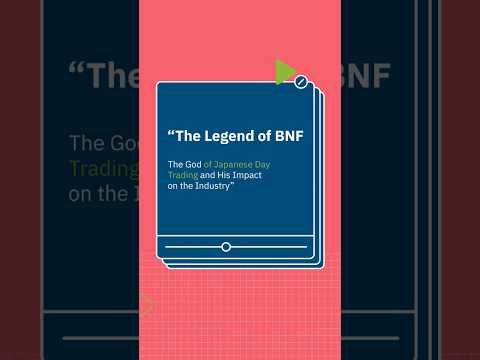 The Legend of BNF - the God of day trading. #smallbusiness #fact