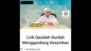 Download lagu LIRIK QASIDAH BURDAH MENGANDUNG KESYIRIKAN mp3