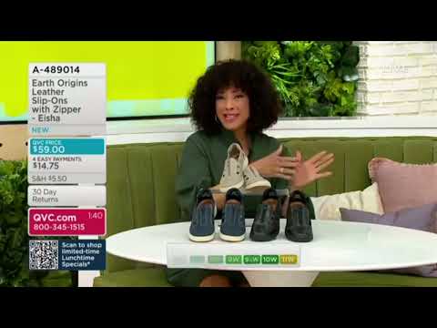 Earth Origins Leather Slip-Ons with Zipper - Eisha earlier today