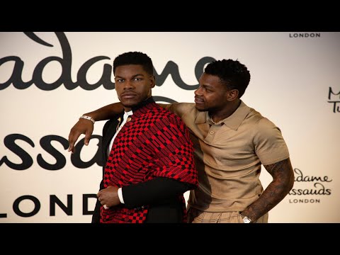 John Boyega unveils his  Madame Tussauds London figure