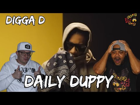 DIGGA D IS ONE WITH THIS!!! | Americans React to Digga D - Daily Duppy