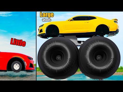 Large vs Little Wheels #35 - Beamng drive