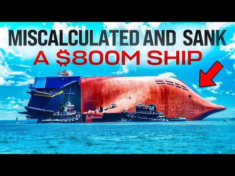 The Golden Ray Shipwreck: How a Cargo Giant Flipped Overnight...