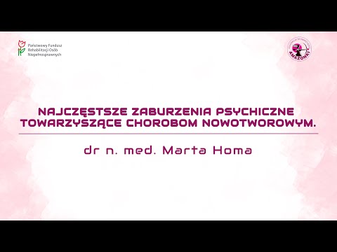 5  NAJCZESTSZE ZABURZENIA PSYCHICZNE TOWARZYSZACE CHOROBOM NOWOTWOROWYM PREZENTACJAowe bez napisow 2