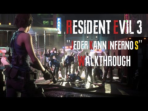 "Jeder kann Inferno S" - Resident Evil 3 Remake (2020) Walkthrough